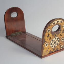 Serre-livres Napoléon III bois laiton