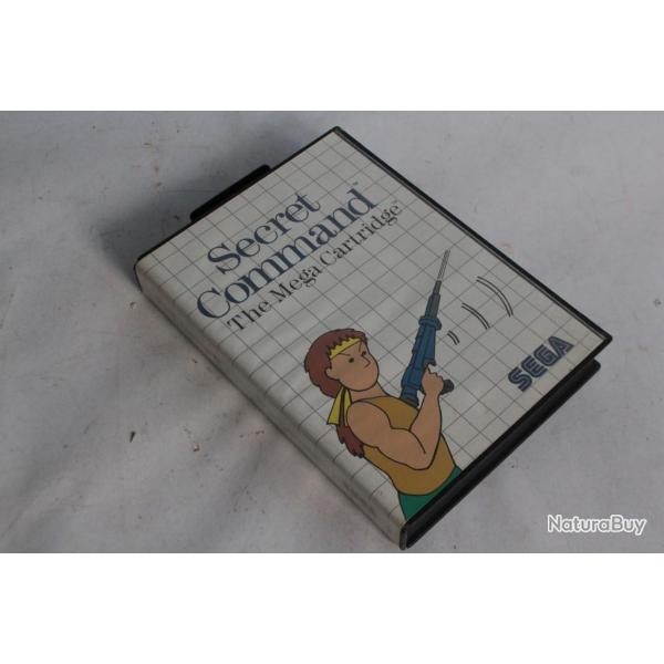 Jeu SEGA Master System Secret Command The mega cartridge 1987