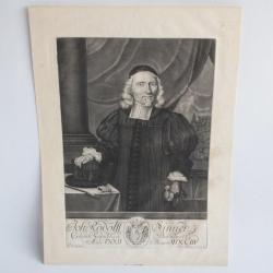 Gravure Jean-Rodolphe Sinner de Ballaigues Nöthiger Suisse XVIIIe siècle