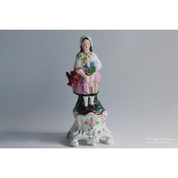 Porte plume porcelaine Vieux Paris XIXe si�cle