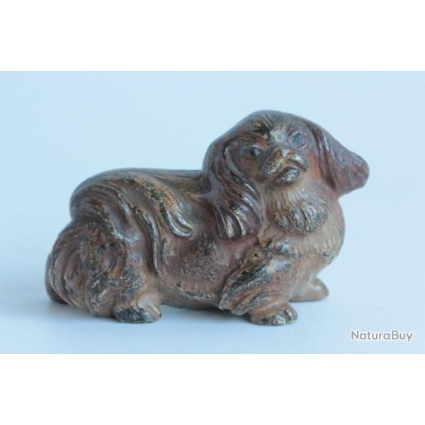 Bronze viennois miniature Chien P�kinois