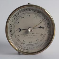 Ancien Baromètre Holostérique Lafontaine Paris PHBN