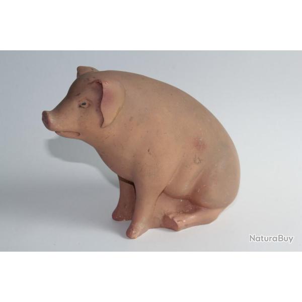 Tirelire � casser Cochon assis
