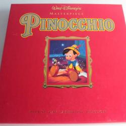 Vinyle 33T Masterpiece Pinocchio Walt Disney deluxe édition + CD+ livret