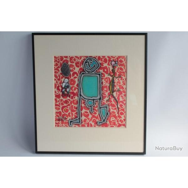 Emmanuel HERTH Slavosovsk� papierne Technique mixte 1990 Art moderne