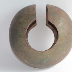 Bracelet Monnaie cuivre Mbole Jonga Congo Afrique Currency Anklet