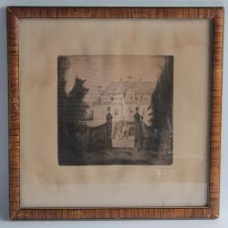 Gravure originale Eau-forte Max BRÜNING