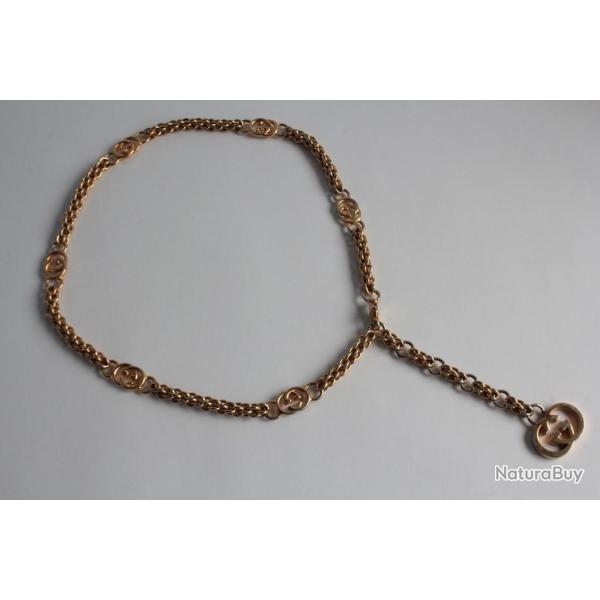 GUCCI Ceinture sautoir vintage