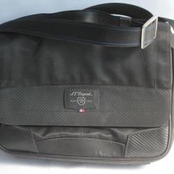 S. T. DUPONT Sacoche Besace Messenger carbone