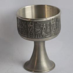 Gobelet &eacute;tain Kyrre Norsk tinn Pewter Norv&egrave;ge design scandinave