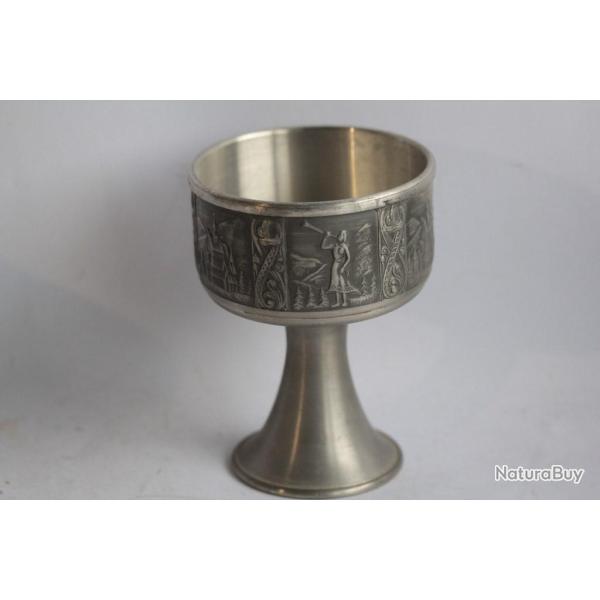 Gobelet �tain Kyrre Norsk tinn Pewter Norv�ge design scandinave