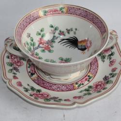 Tasse &agrave; th&eacute; porcelaine Ancienne fabrique royale Limoges