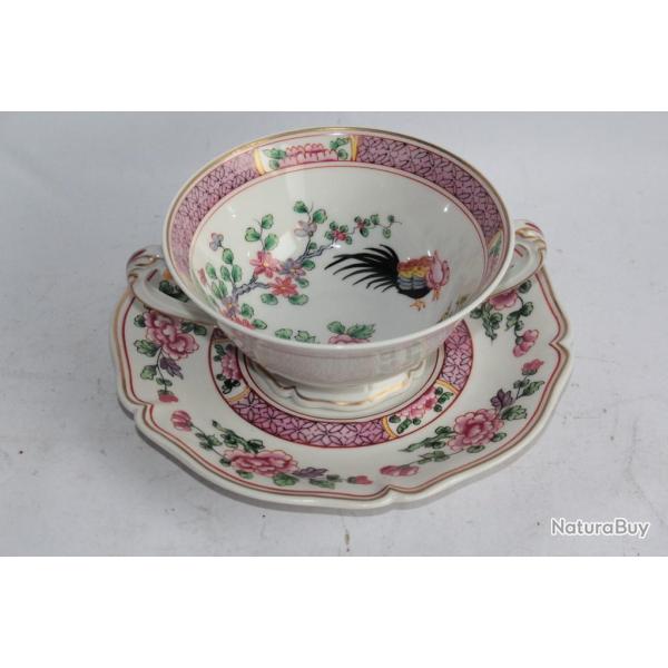 Tasse � th� porcelaine Ancienne fabrique royale Limoges