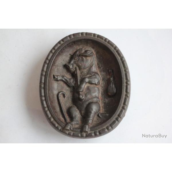 Vide poche Cochon fumeur de pipe