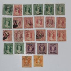 Lot 27 Timbres Colonie anglaise Grenade Victoria 1861-1891