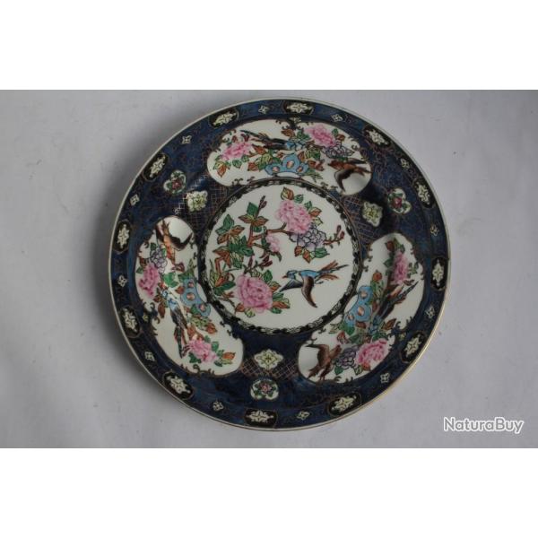 Assiette porcelaine Macao Chine