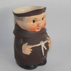 Pot a lait porcelaine de GOEBEL Allemagne moine Beaugency