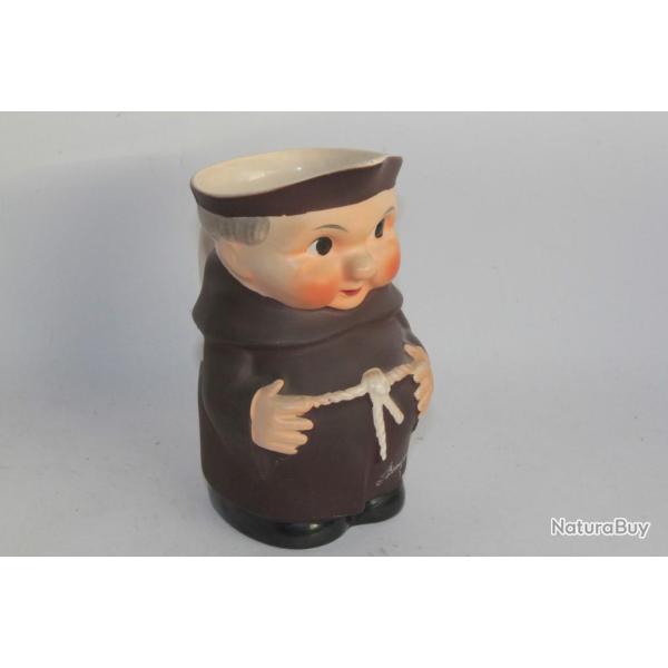 Pot a lait porcelaine de GOEBEL Allemagne moine Beaugency