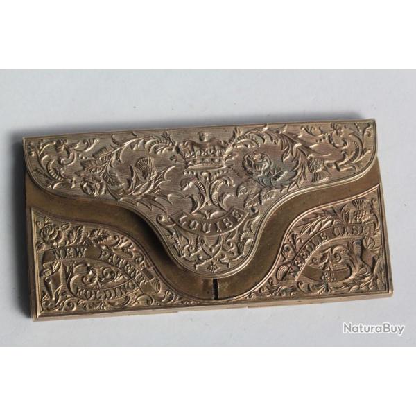 �tui � aiguilles laiton dor� Louise Needle case