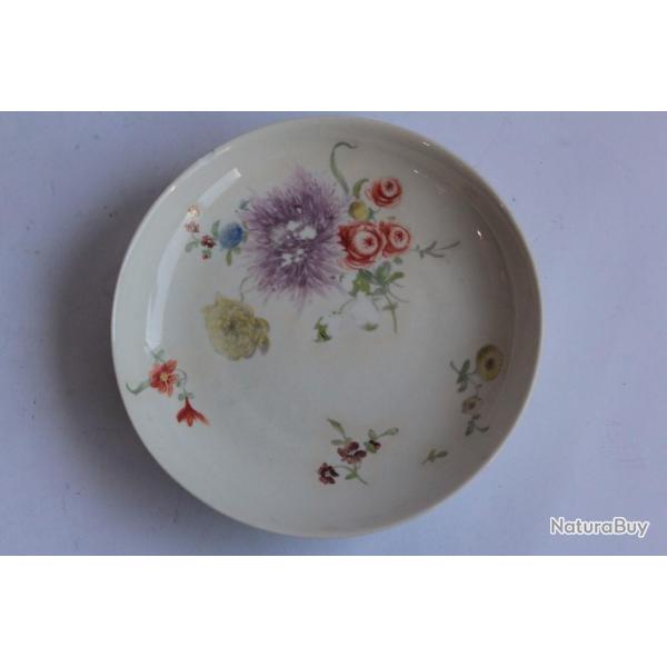 Petite assiette porcelaine Zurich XVIIIe si�cle
