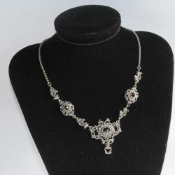 Collier argent et grenats R. RANFT Autriche Bijoux
