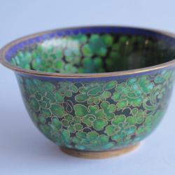 Petit bol émaux cloisonnés Chine