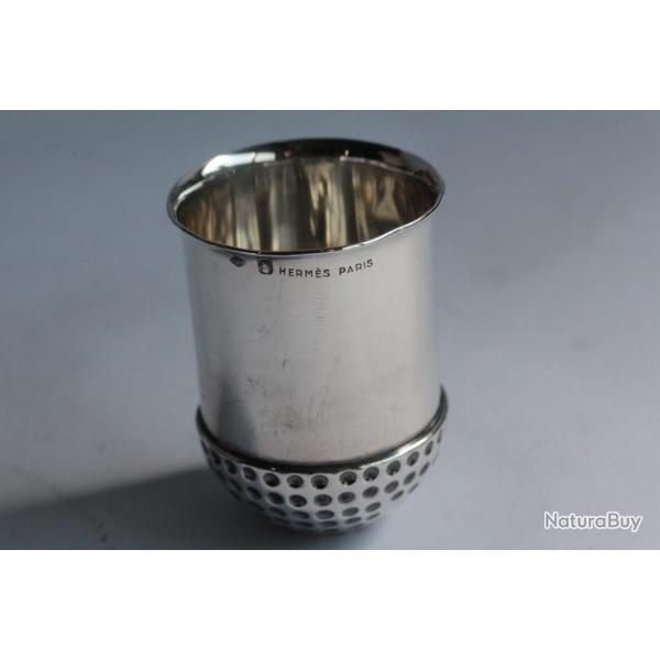 HERMES Porte cure dents culbuto argent Balle de golf Ravinet d'Enfert
