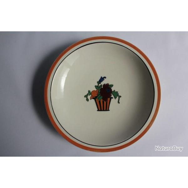 Ancienne assiette creuse Jean Luce art d�co