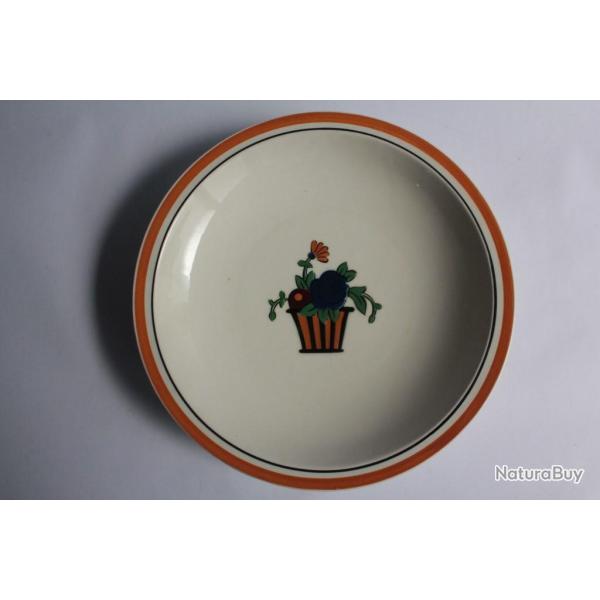 Ancienne assiette creuse Jean Luce art d�co