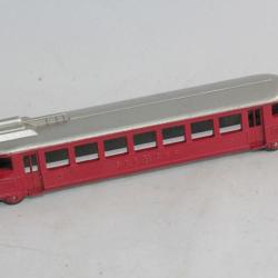 Locomotive miniature autorail Flèche rouge SBB CFF