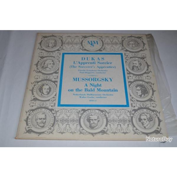 Vinyle 33T  Classic DUKAS et MUSSORGSKY - L'apprenti sorcier/ A night ... - 10