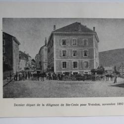CPA Diligence de Ste-Croix pour Yverdon en 1893
