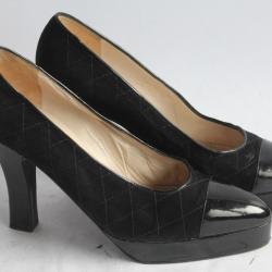 CHANEL Escarpins noir T39,5
