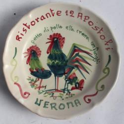 Assiette Ristorante 12 Apostoli Verona Italie