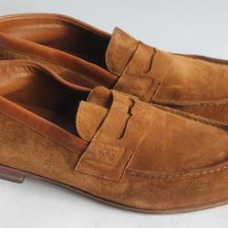 J.M. Weston Mocassins daim marron 6 1/2 D