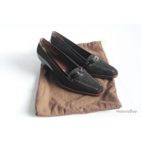 TOD'S Mocassin cuir noir T37,5