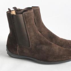 TOD'S Bottines daim marron T36