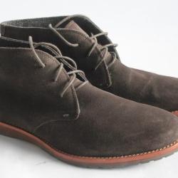 Hugo BOSS Chaussures homme daim marron T45