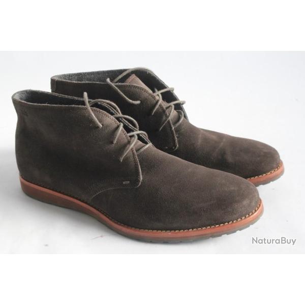 Hugo BOSS Chaussures homme daim marron T45