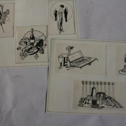 Dessins originaux à l'encre