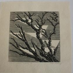 Xylographie originale Aldo Patocchi