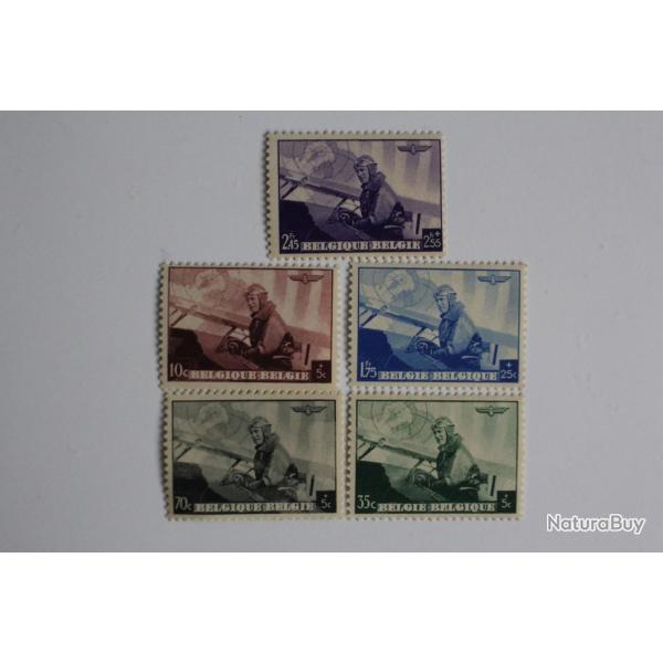 Timbres Belgique conf�rence a�ropostale 1938