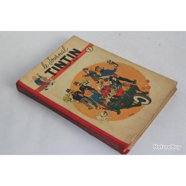 Le Journal de Tintin 7 Reliure �diteur �dition fran�aise 1950 - 1951