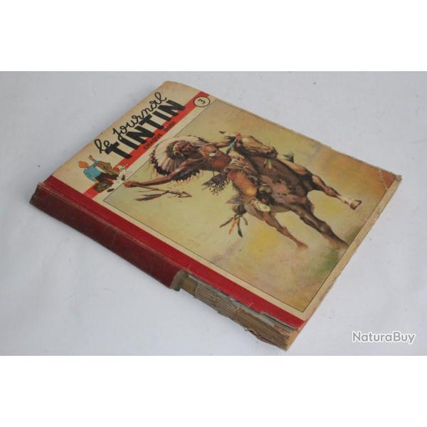 Le Journal de Tintin 3 Reliure �diteur �dition fran�aise 1949