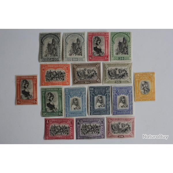 Timbres Portugal tricentenaire de l'ind�pendance 1928