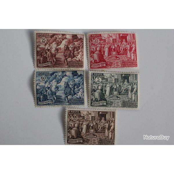 Timbres Vatican concile de Chalc�doine 1951 neufs