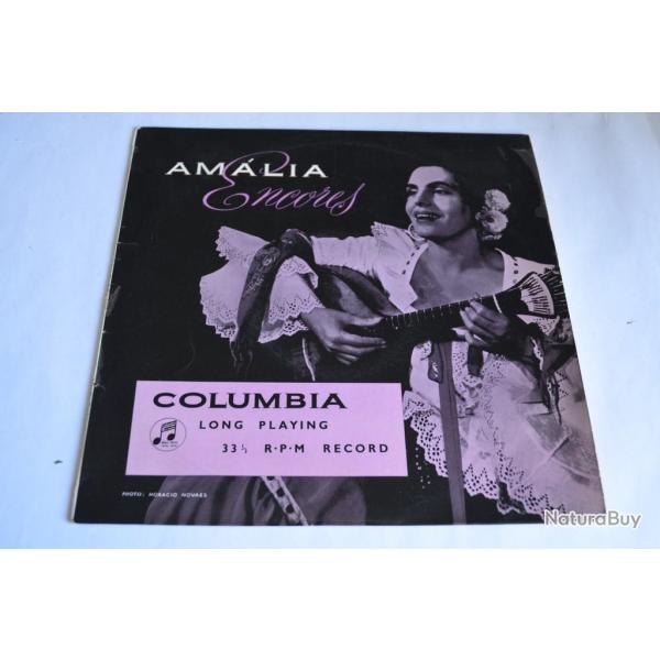 Vinyle 33T Fado  Am�lia Rodrigues ?- Am�lia Encores 10