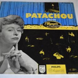 Vinyle 33T Chanson  Patachou ?- Chante À L'Olympia