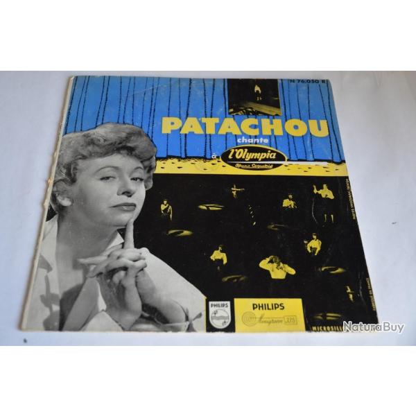 Vinyle 33T Chanson  Patachou ?- Chante � L'Olympia
