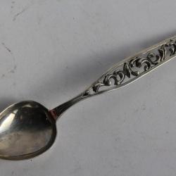 Petite cuillère argent ajouré Allemagne